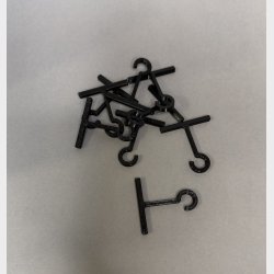 Lysk�de krog til udh�ng - Lang model - Bred fod - 20 stk. pr s�t.