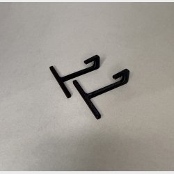 Lysk�de krog til udh�ng - 90 graders drejet �je - 20 stk. pr s�t.