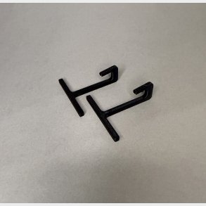 Lysk�de krog til udh�ng - 90 graders drejet �je - 20 stk. pr s�t.