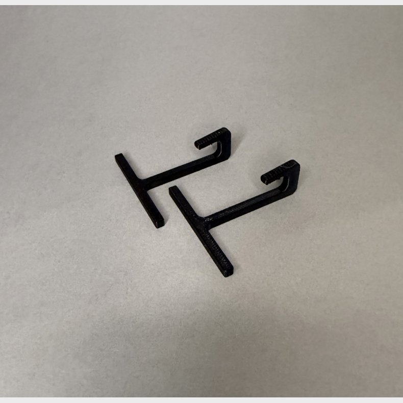 Lysk�de krog til udh�ng - 90 graders drejet �je - 20 stk. pr s�t.