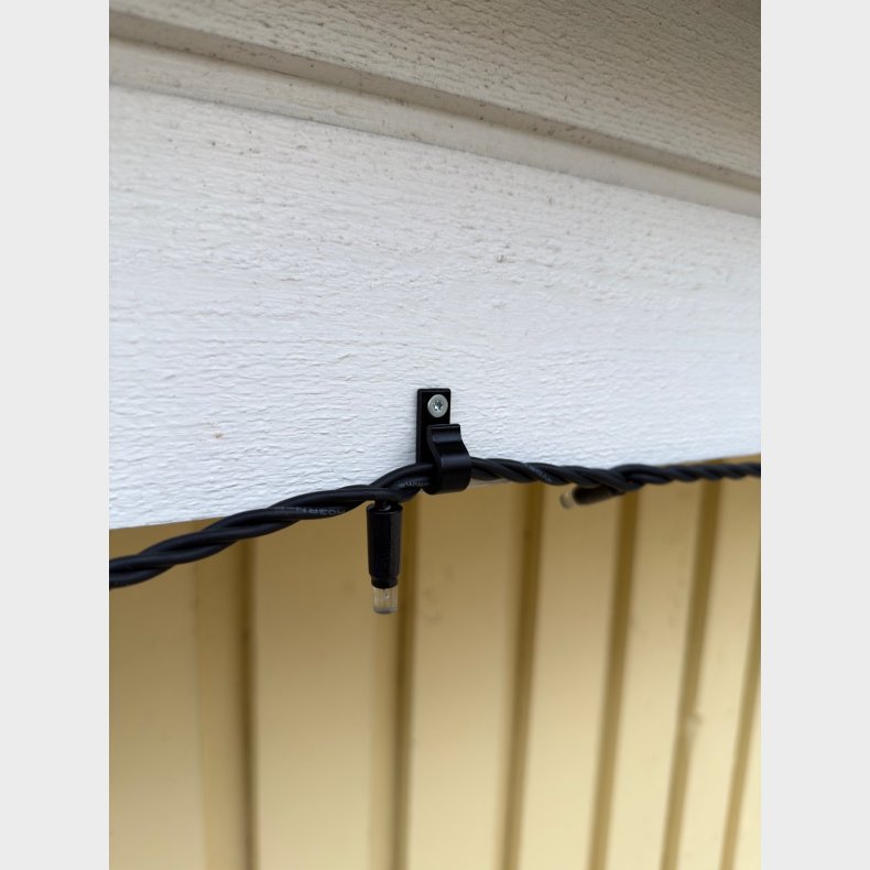 Lysk�de krog til skue montering - 20 stk. pr s�t.