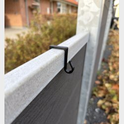 Jule lysk�de krog til hegn (27 mm) - 20 stk. pr s�t.