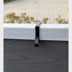 Jule lysk�de krog til hegn (27 mm) - 20 stk. pr s�t.