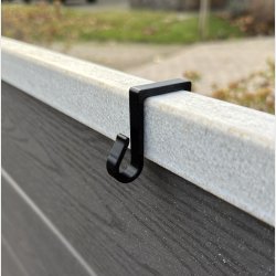 Jule lysk�de krog til hegn (27 mm) - 20 stk. pr s�t.