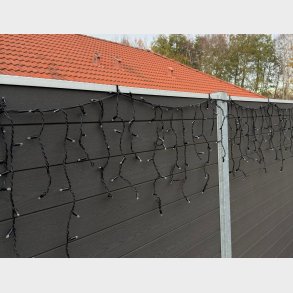 Jule lysk�de krog til hegn (27 mm) - 20 stk. pr s�t.