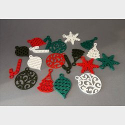 3D-printede juleoph�ng � unikke, dekorative og perfekte til juletr�et