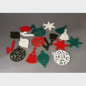3D-printede juleoph�ng � unikke, dekorative og perfekte til juletr�et