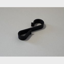 Lyskde krog til tagrende - Kort model - 20 stk. pr st.