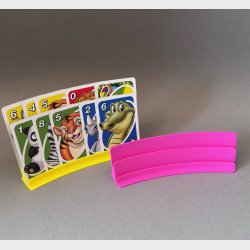 Spillekort holder - dobbelt rkke