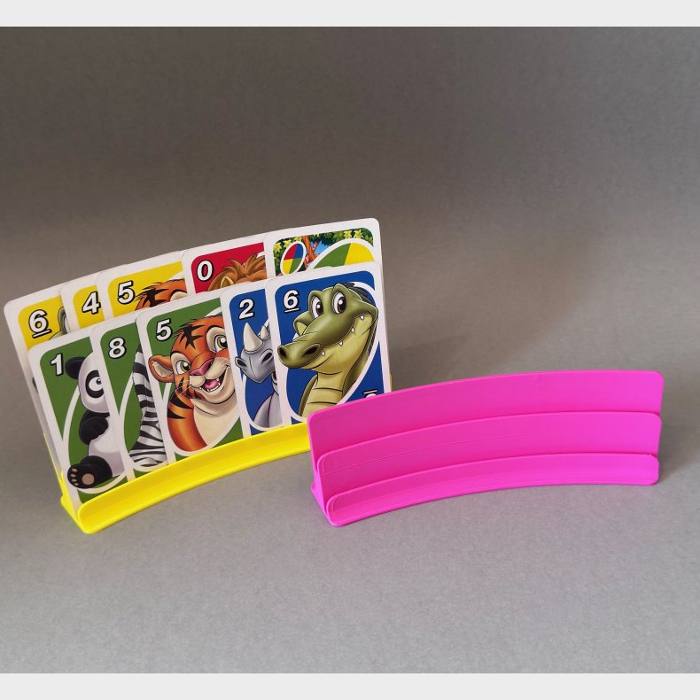 Spillekort holder - dobbelt rkke