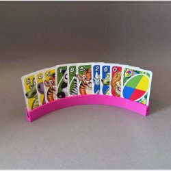 Spillekort holder - enkelt rkke