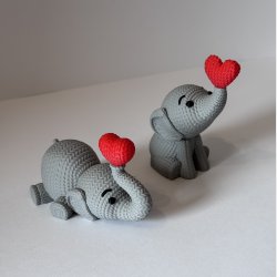 Elefant st (2 stk.)