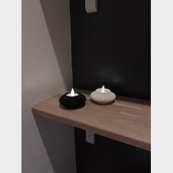 Fyrfads lysestage - Tealight design