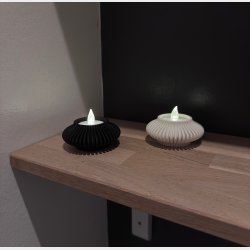 Fyrfads lysestage - Tealight design