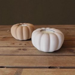 Gr�skar Fyrfadsstage � hyggelig efter�rs- &amp; Halloween pynt