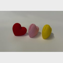 Romantisk 3D Hjerteholder til Fotos &amp; Kort