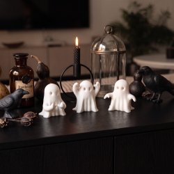 3D-printede sp�gelser � s�t med 3 stk. Halloween pynt