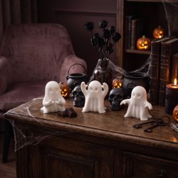 3D-printede sp�gelser � s�t med 3 stk. Halloween pynt