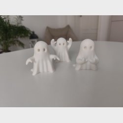 3D-printede sp�gelser � s�t med 3 stk. Halloween pynt