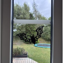 Halloween Flagermus silhuet