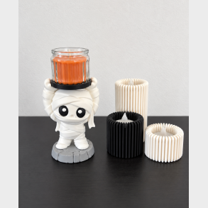 Halloween lysestage � Mumie eller Sp�gelse | 3D-printet