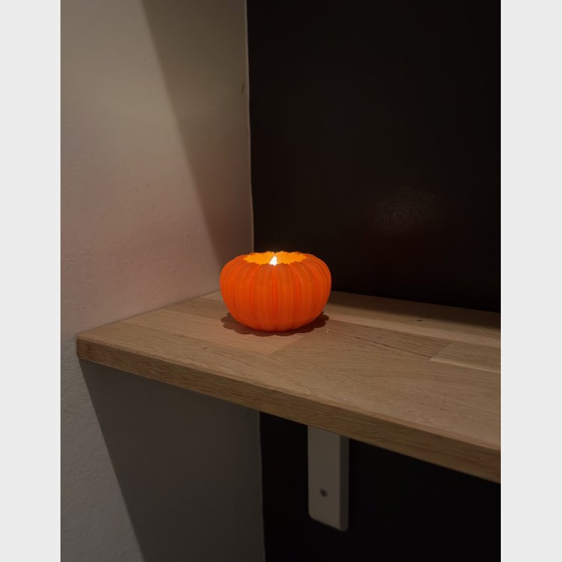 Halloween pynte grskar med lys - Svaneholm Design