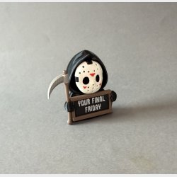 Reaper med besked � sjov og uhyggelig Halloween figur