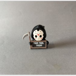 Reaper med besked � sjov og uhyggelig Halloween figur