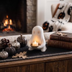 Halloween Sp�gelse til LED fyrfadslys