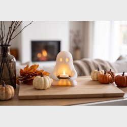 Halloween Sp�gelse til LED fyrfadslys
