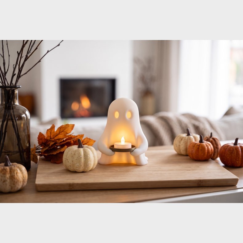 Halloween Sp�gelse til LED fyrfadslys