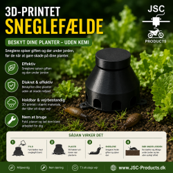 3D-Printet Sneglef�lde